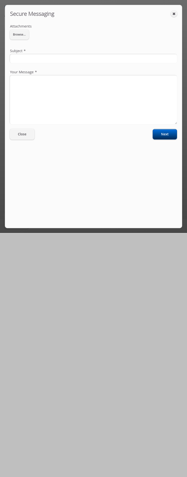 Common > 09 Secure Messaging Dialog